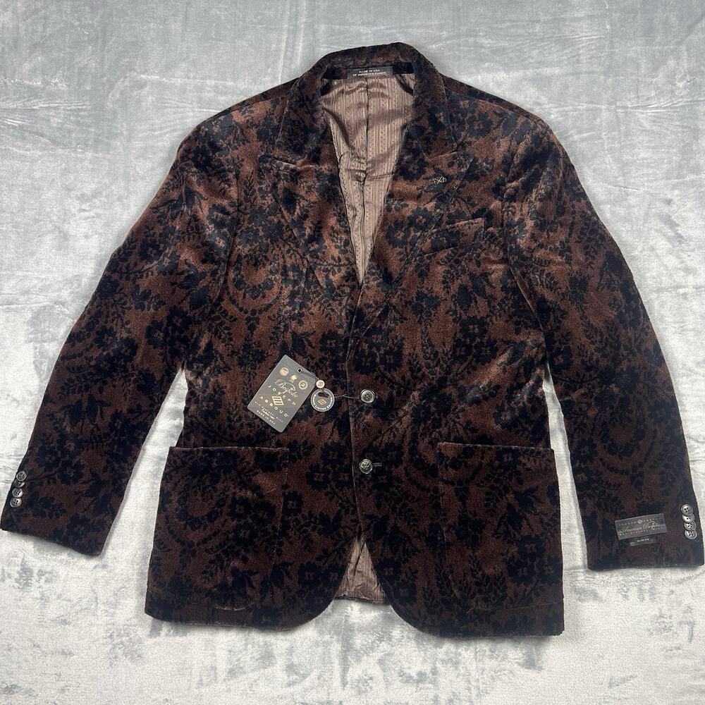 Joseph Abboud American Bespoke Signed Limited Edition Jacket 30/60 40S Slim NWT